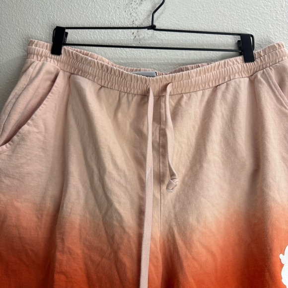 Disney Spirit Jersey Shorts Orange Ombre Drawstring Size XXL - Picture 3 of 7